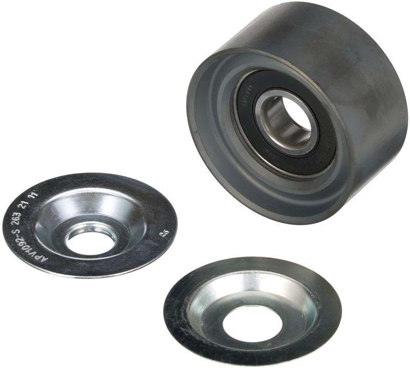 GATES Deflection/Guide Pulley, V-ribbed belt FleetRunner™