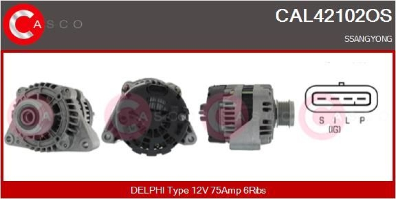CASCO Generator Reman - No Core Value