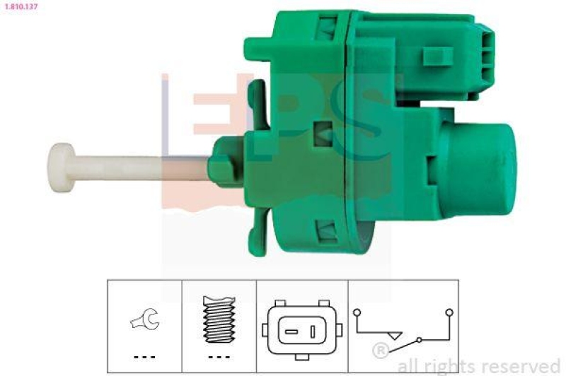 EPS Bremslichtschalter Made in Italy - OE Equivalent