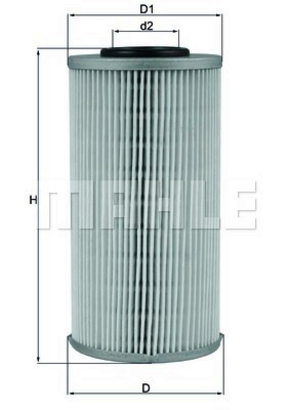 MAHLE ORIGINAL Hydraulikfilter, Automatikgetriebe