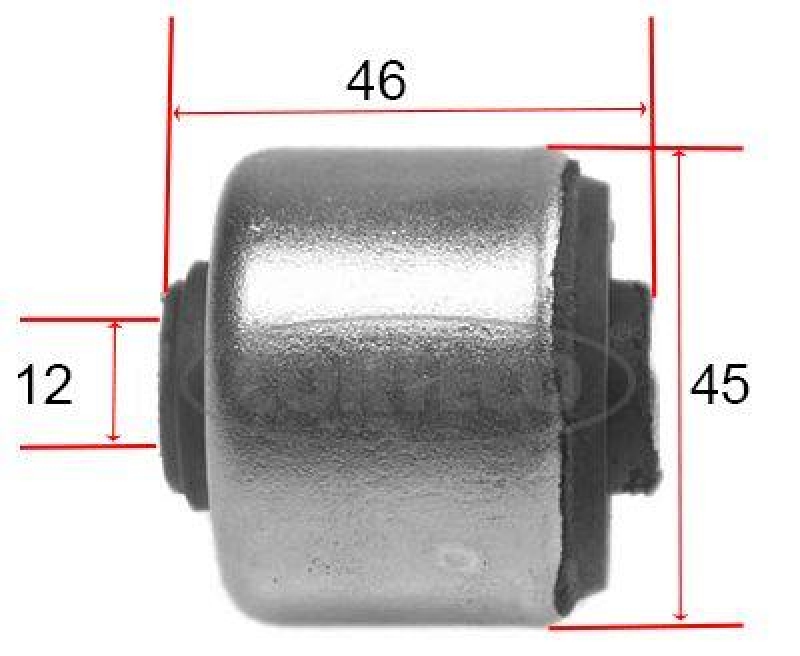 CORTECO Control Arm-/Trailing Arm Bush