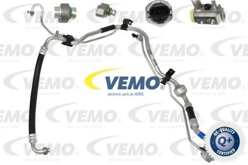 VEMO Low Pressure Line, air conditioning Q+, original equipment manufacturer quality