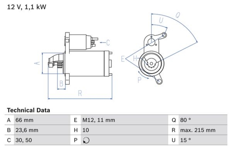 BOSCH Starter