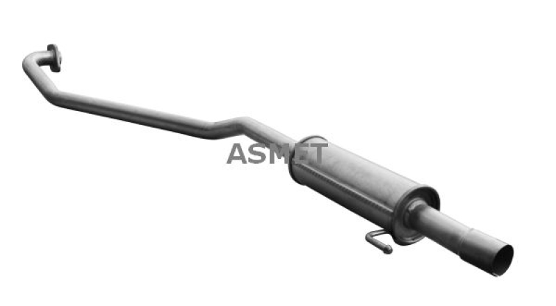 ASMET Centre Muffler