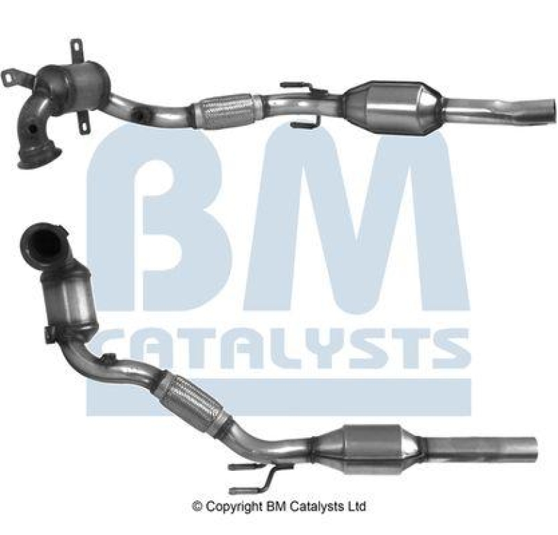 BM Catalysts Katalysator Kat Approved Vorne passend f&uuml;r VW T-ROC Audi Q2 Skoda