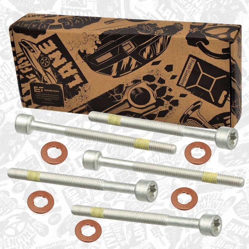 ET ENGINETEAM Schraube, Einspritzdüsenhalter boxET – service kit