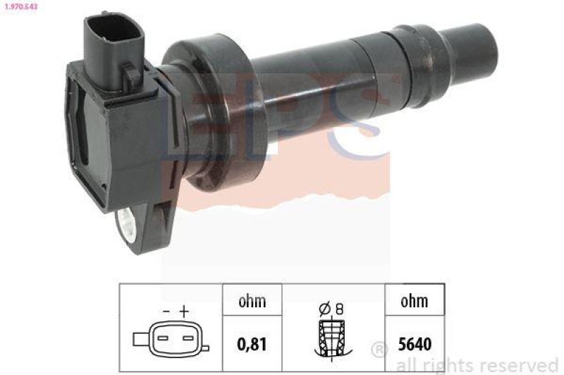 EPS Zündspule Made in Italy - OE Equivalent