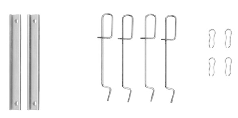 HELLA Accessory Kit, disc brake pad