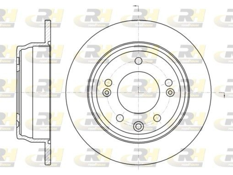 2x ROADHOUSE Bremsscheibe