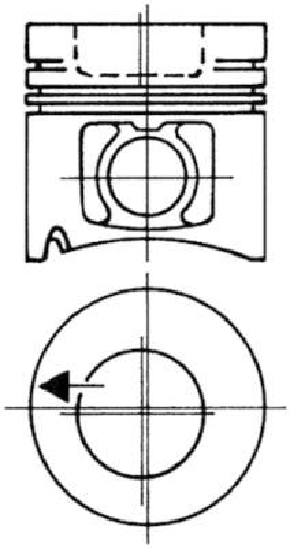 KOLBENSCHMIDT Piston