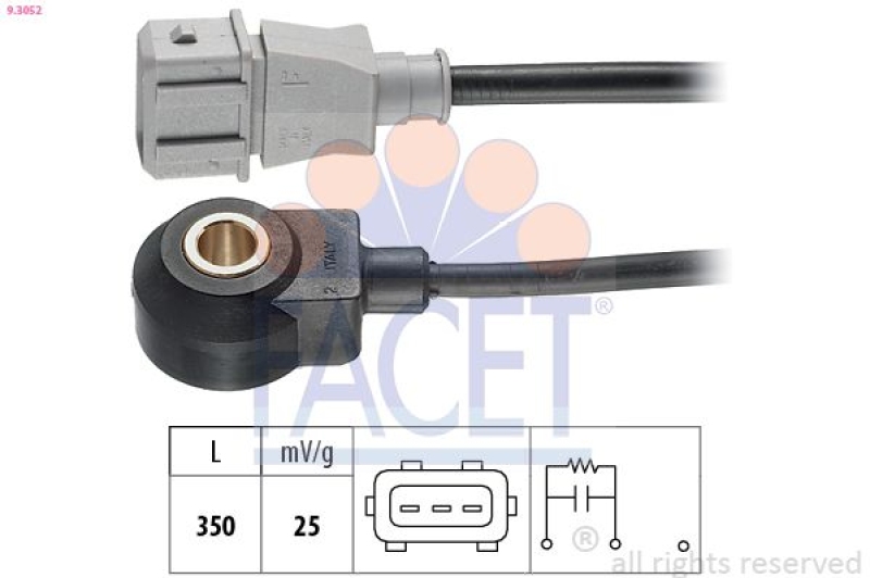 FACET Klopfsensor Made in Italy - OE Equivalent