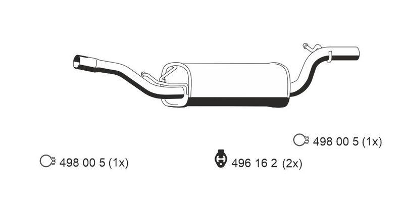 ERNST Mittelschalld&auml;mpfer