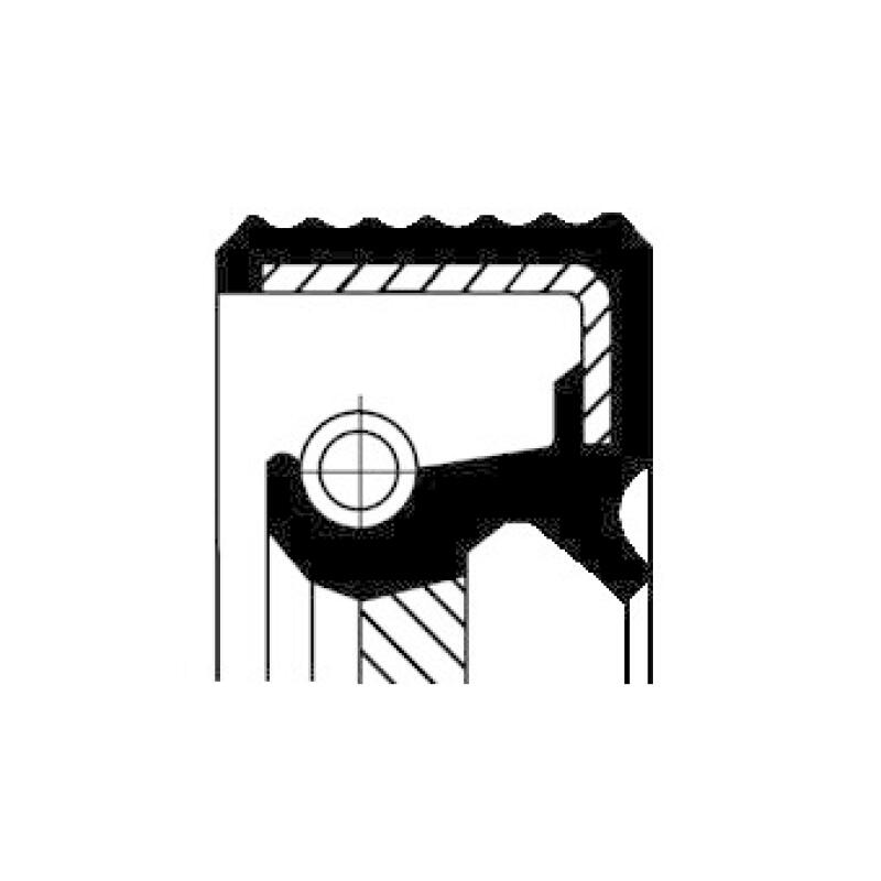 CORTECO Wellendichtring, Differential