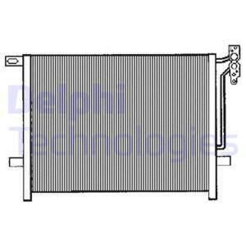 DELPHI Kondensator, Klimaanlage