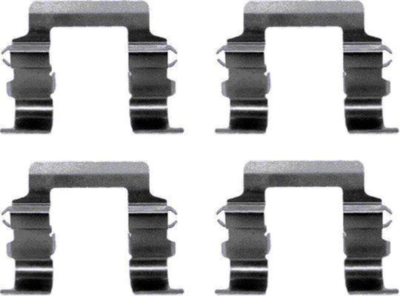 HELLA Accessory Kit, disc brake pad
