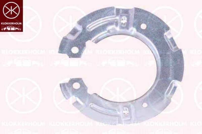 KLOKKERHOLM Splash Panel, brake disc