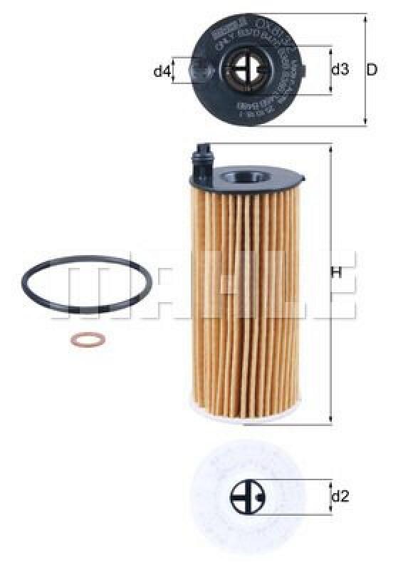 MAHLE Oil Filter