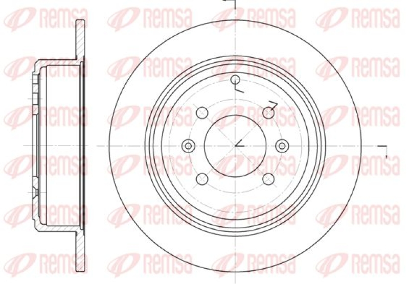 2x KAWE Brake Disc