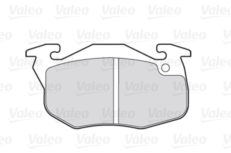 VALEO Brake Pad Set, disc brake FIRST