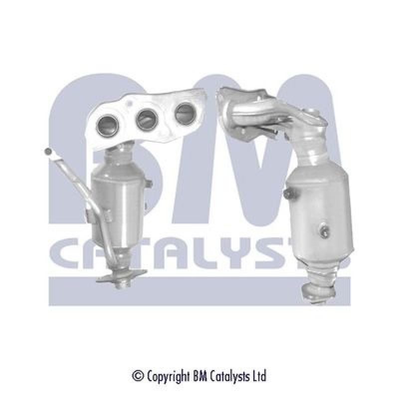 BM Catalysts Katalysator Kat Approved Vorne passend f&uuml;r Toyota Yaris 1.0 GPL BM92098H