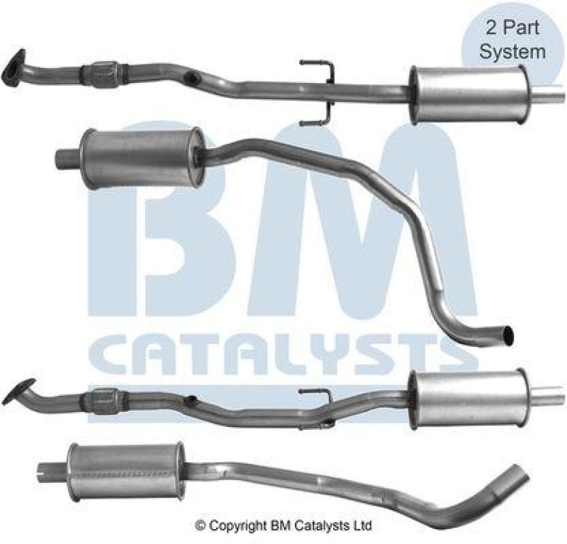 BM CATALYSTS Exhaust Pipe