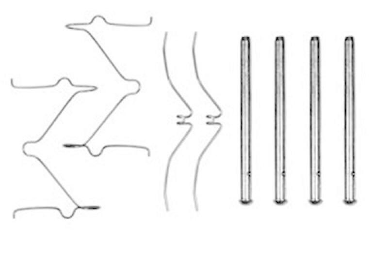 TRW Zubeh&ouml;rsatz, Scheibenbremsbelag PFK286