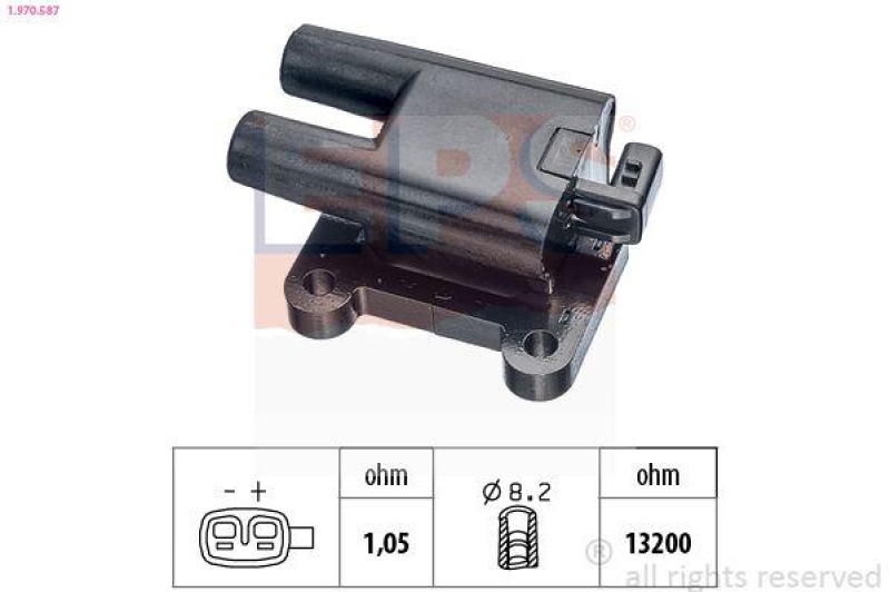 EPS Zündspule Made in Italy - OE Equivalent