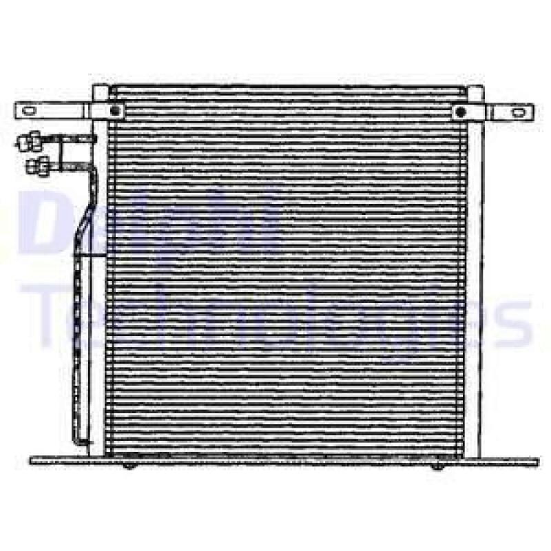 DELPHI Kondensator, Klimaanlage