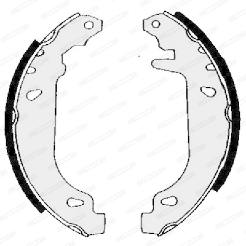 FERODO Brake Shoe Set PREMIER