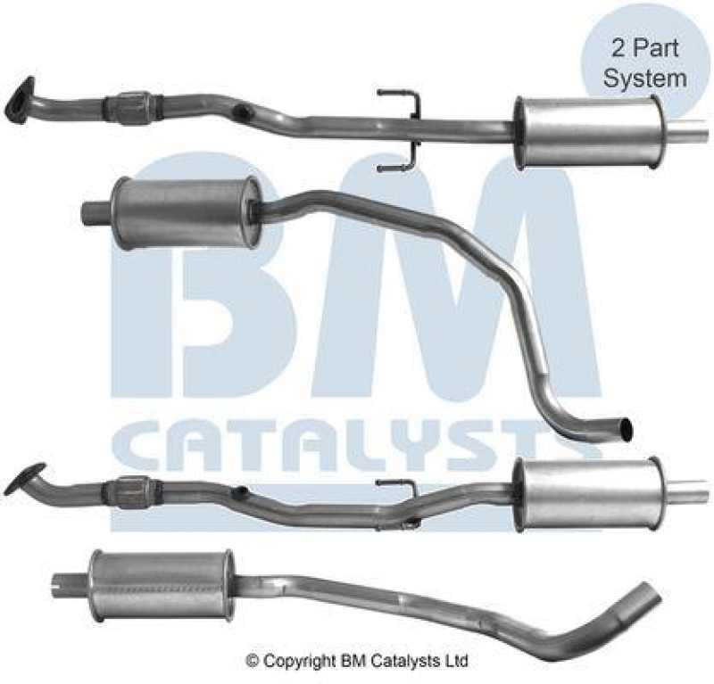 BM CATALYSTS Exhaust Pipe