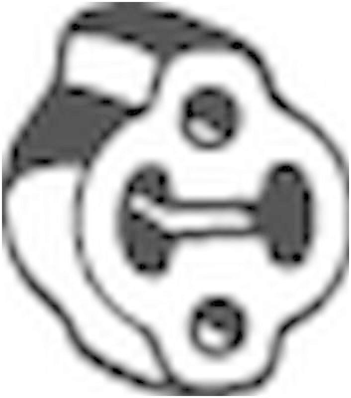 BOSAL Rubber Strip, exhaust system