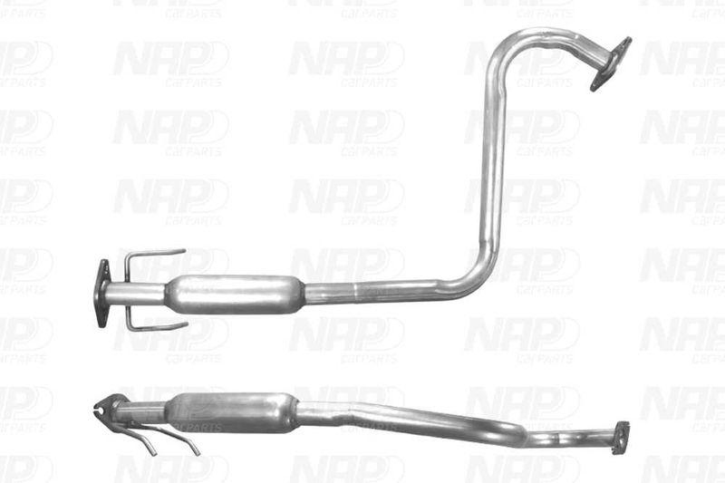 NAP carPARTS Abgasrohr CAC10604