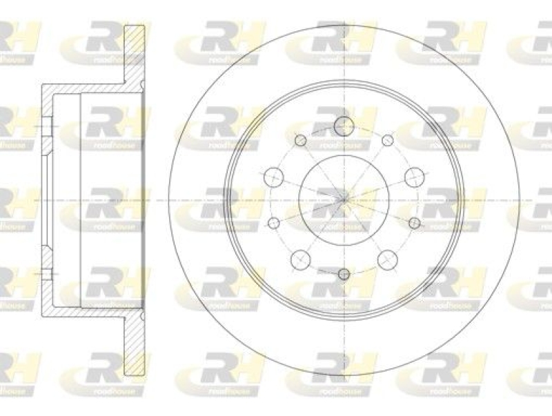 2x ROADHOUSE Brake Disc