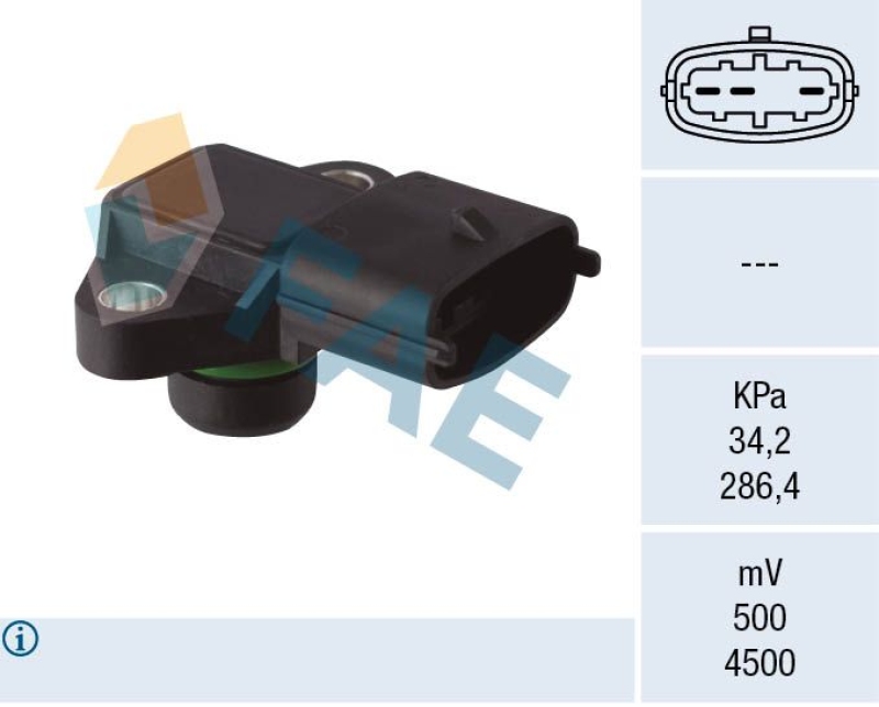 FAE Sensor, intake manifold pressure