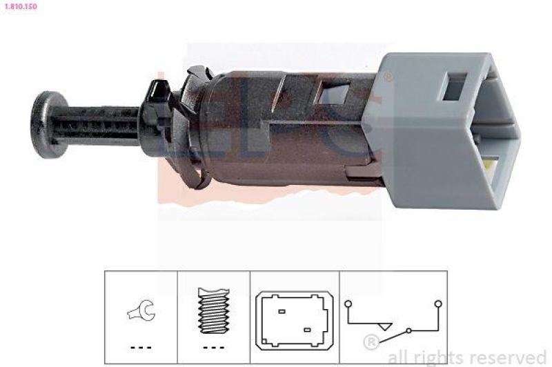 EPS Bremslichtschalter Made in Italy - OE Equivalent