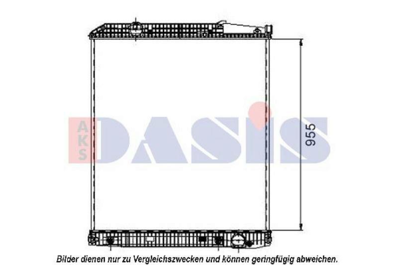 AKS DASIS Kühler, Motorkühlung