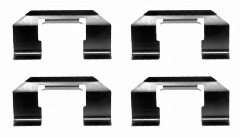 HELLA Accessory Kit, disc brake pad