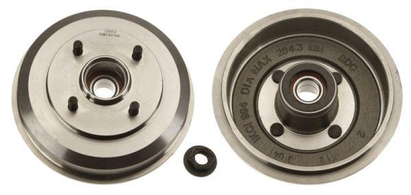 2x TRW Brake Drum