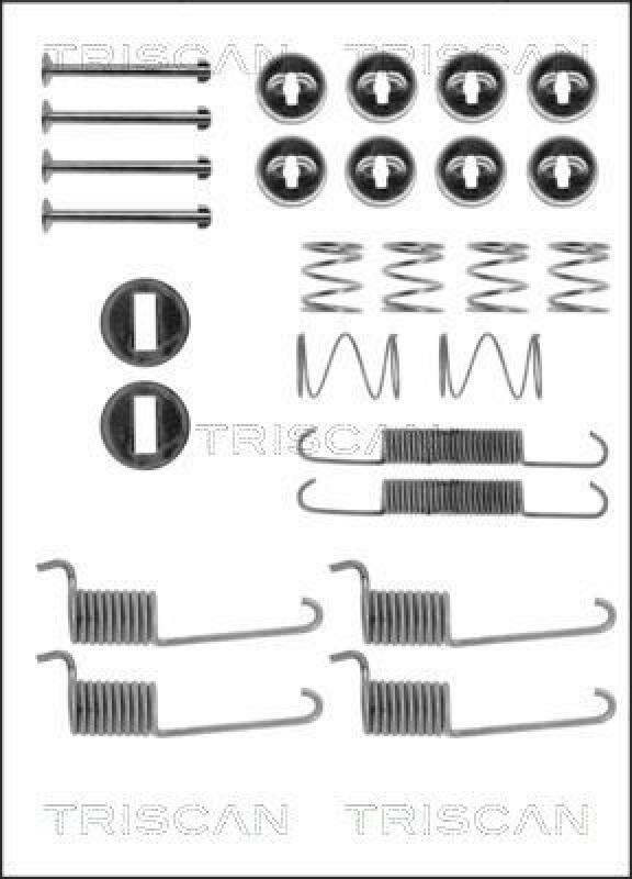 TRISCAN Accessory Kit, brake shoes