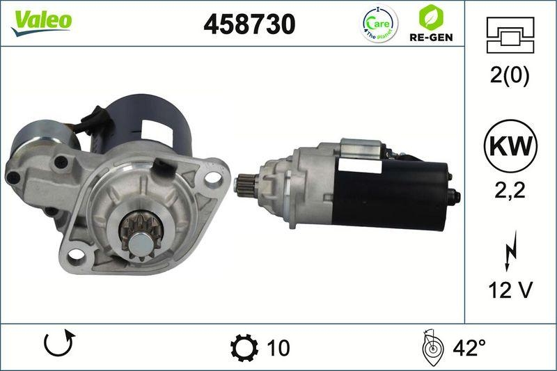 VALEO Starter VALEO RE-GEN - AT 458730