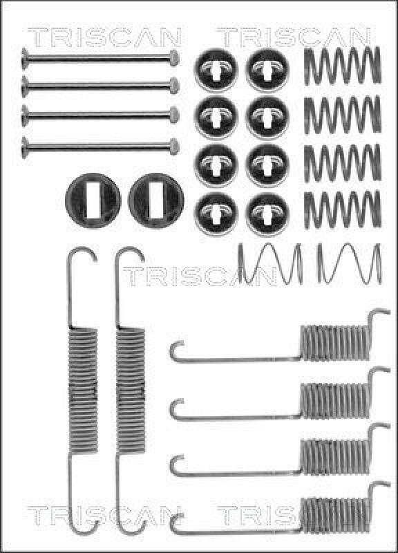 TRISCAN Accessory Kit, brake shoes