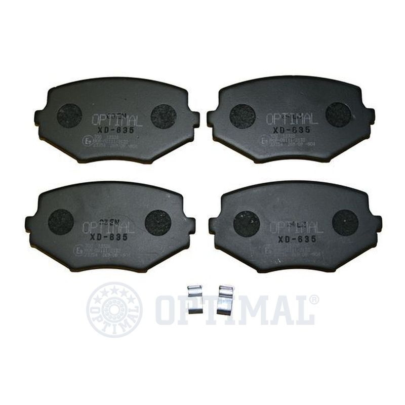 OPTIMAL Brake Pad Set, disc brake