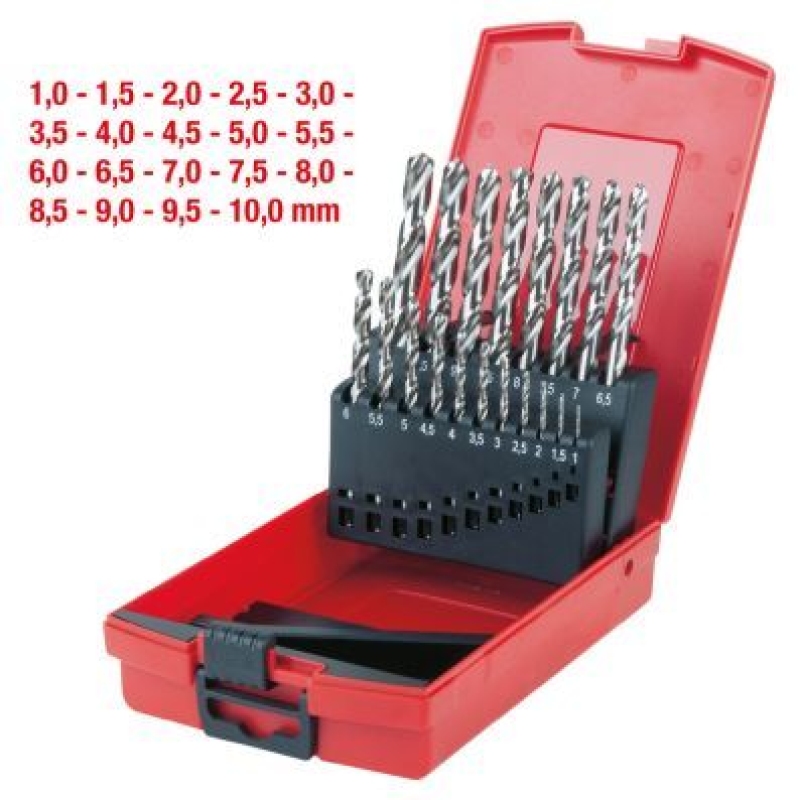 KS TOOLS Metallspiralbohrer-Satz