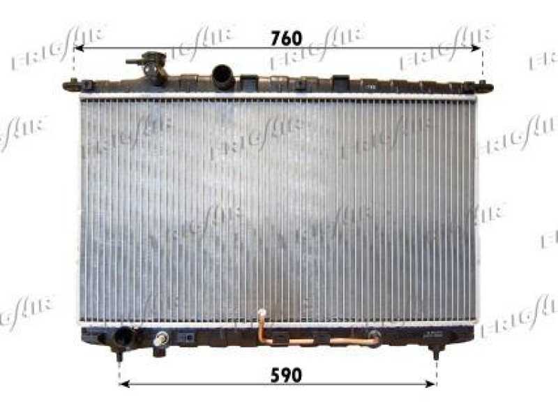 FRIGAIR Radiator, engine cooling