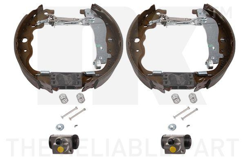 Brake Set, drum brakes