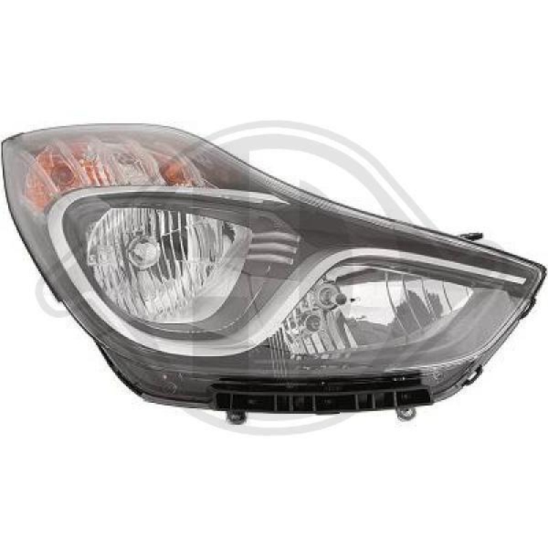 1x Diederichs Hauptscheinwerfer H7 Rechts passend f&uuml;r Hyundai ix20 1.4 1.6 Crdi 6806880