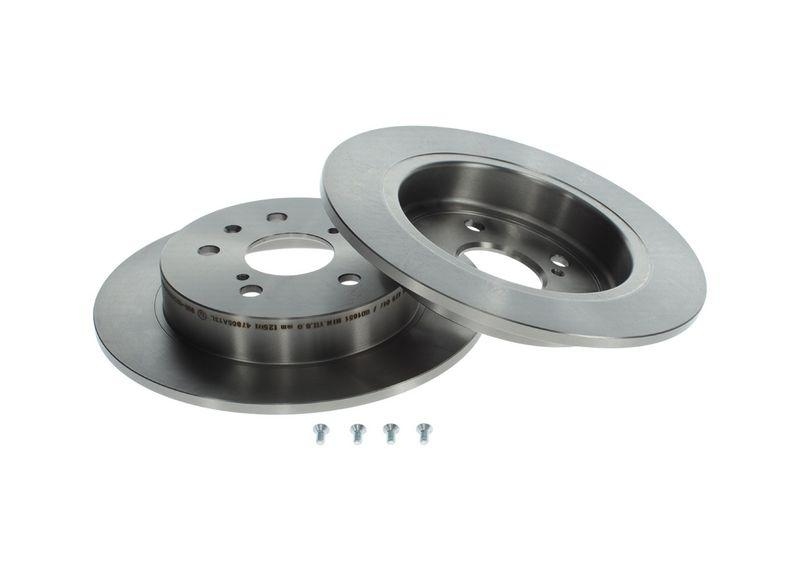 2x BOSCH Bremsscheibe 0 986 479 047