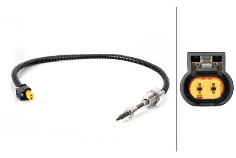 HELLA Sensor, Abgastemperatur 6PT 014 494-581