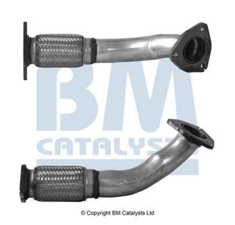 BM Catalysts Abgasrohr mitte passend für Opel Astra K Sports Tourer 1.2 ...