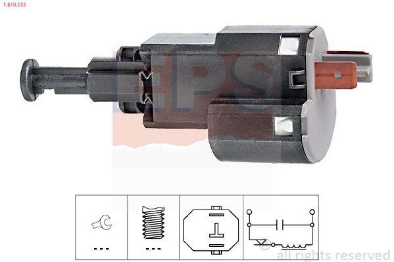 EPS Bremslichtschalter Made in Italy - OE Equivalent